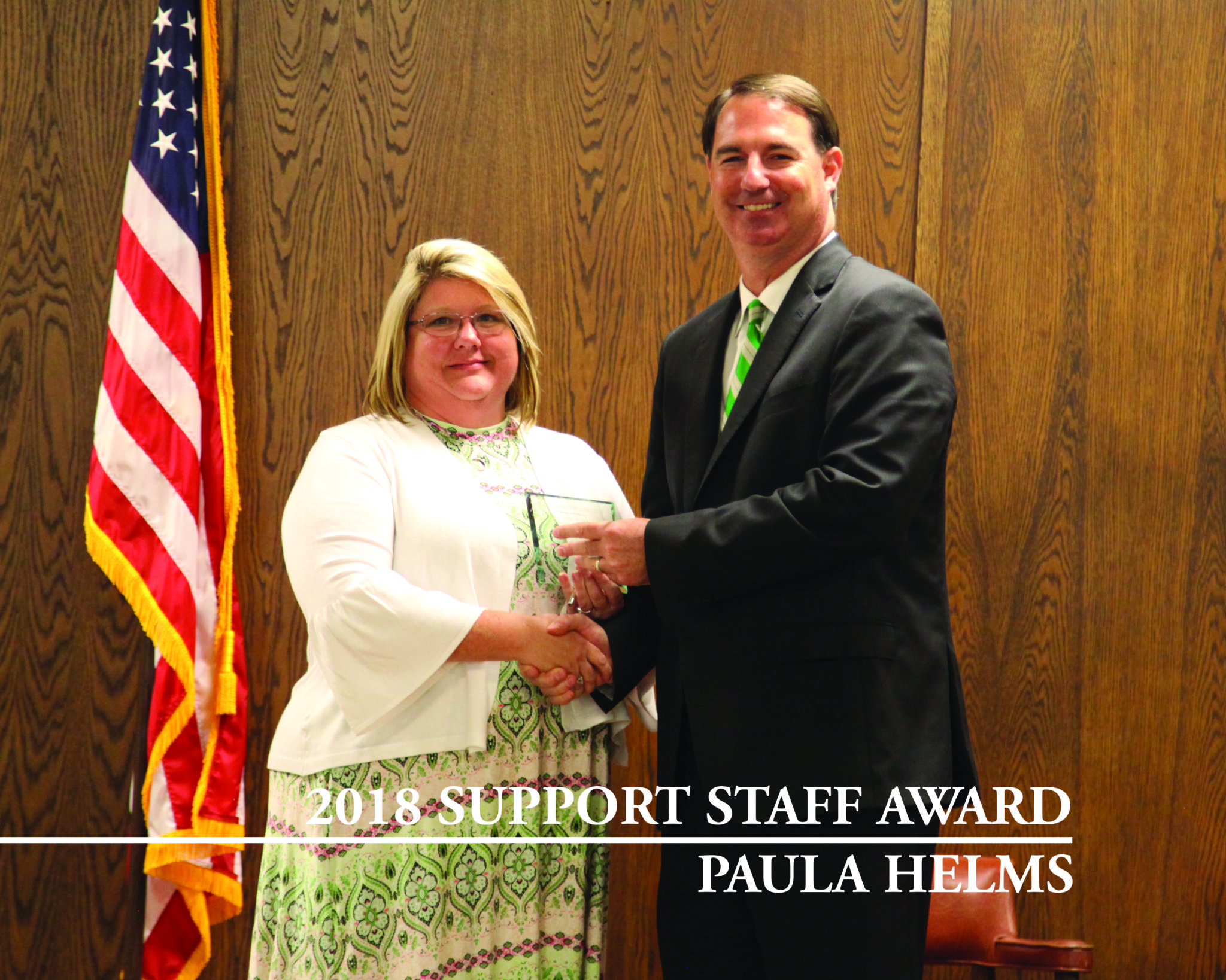 Enterprise State announces this year’s Outstanding Support Staff Member of the Year